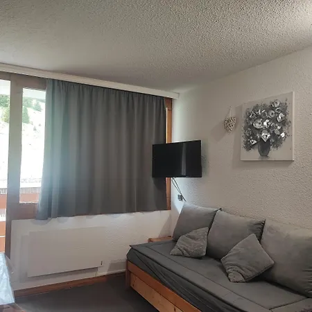 Studio Cosy Au Pied Des Pistes 아파트 라 플라뉴